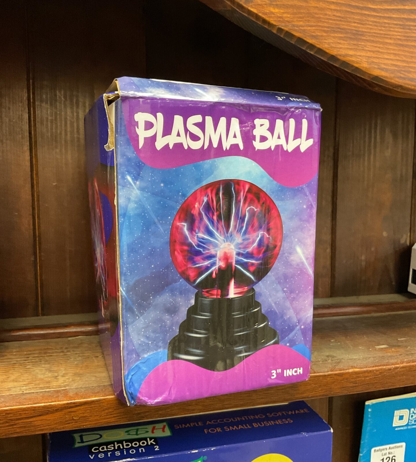 Small desktop plasma ball