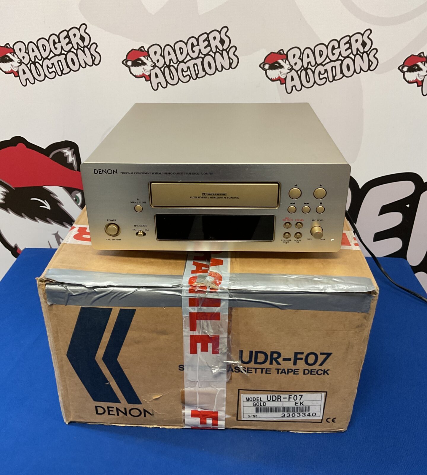 Denon udr-f07 cassette deck