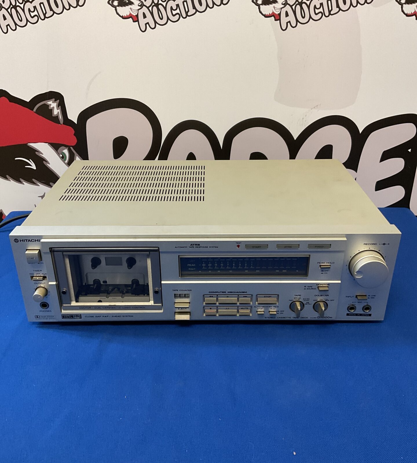Hitachi d-1109m cassette deck