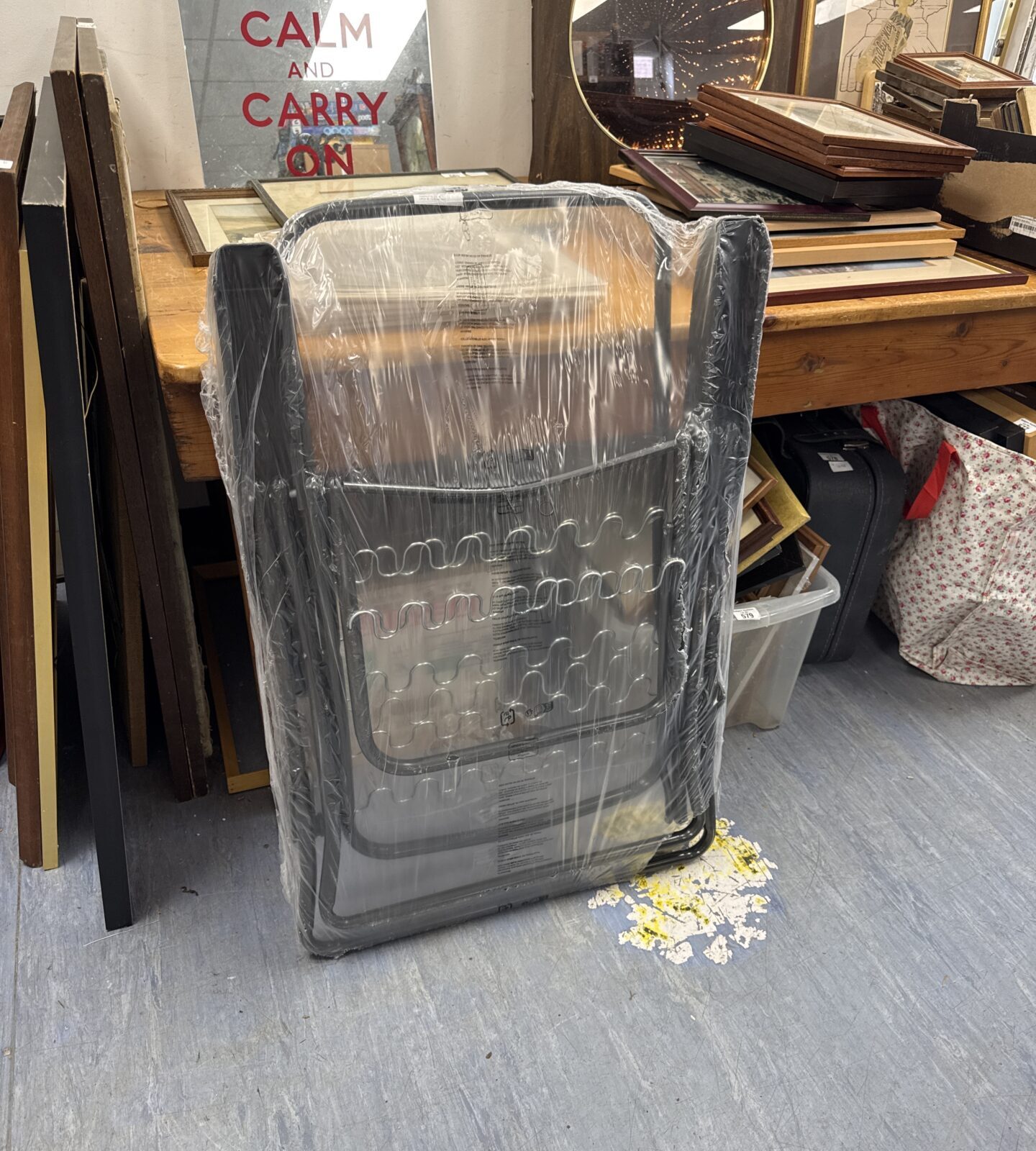 New in bag folding deck chair