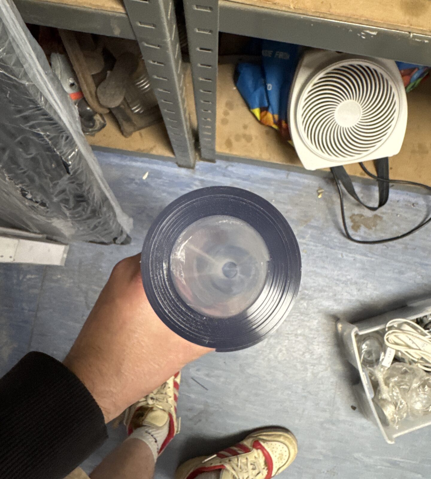 Small roll of new clear pvc protective sheeting - Image 2