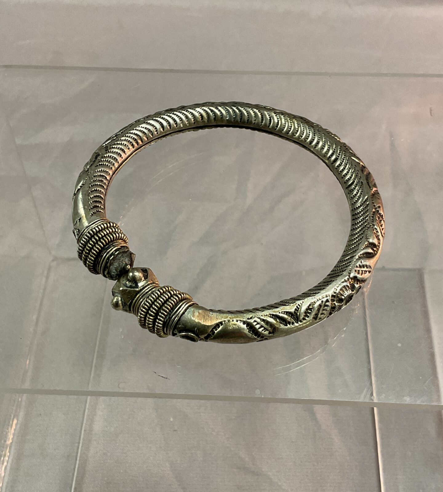 Indian silver bracelet