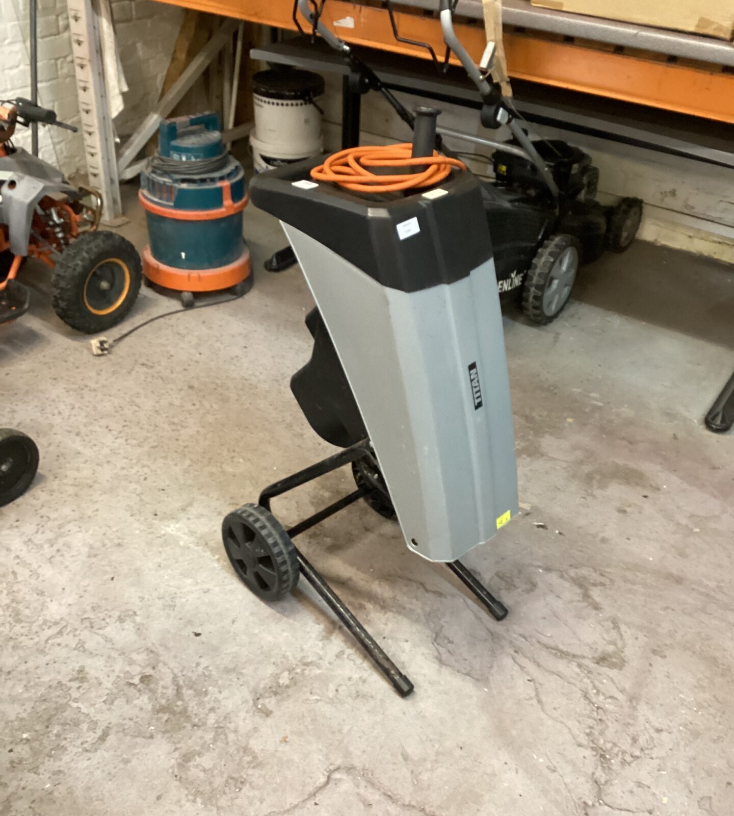 Titan Garden Shredder sold as seen