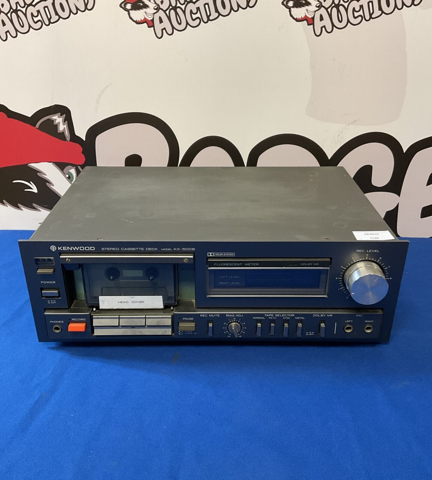 Kenwood kx-500b cassette deck