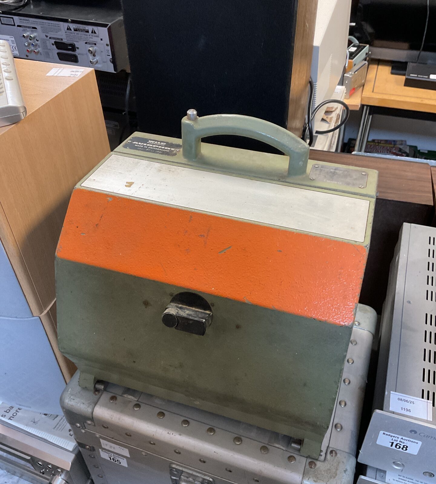 Wild heerbrugg aviophot in aluminium flight case