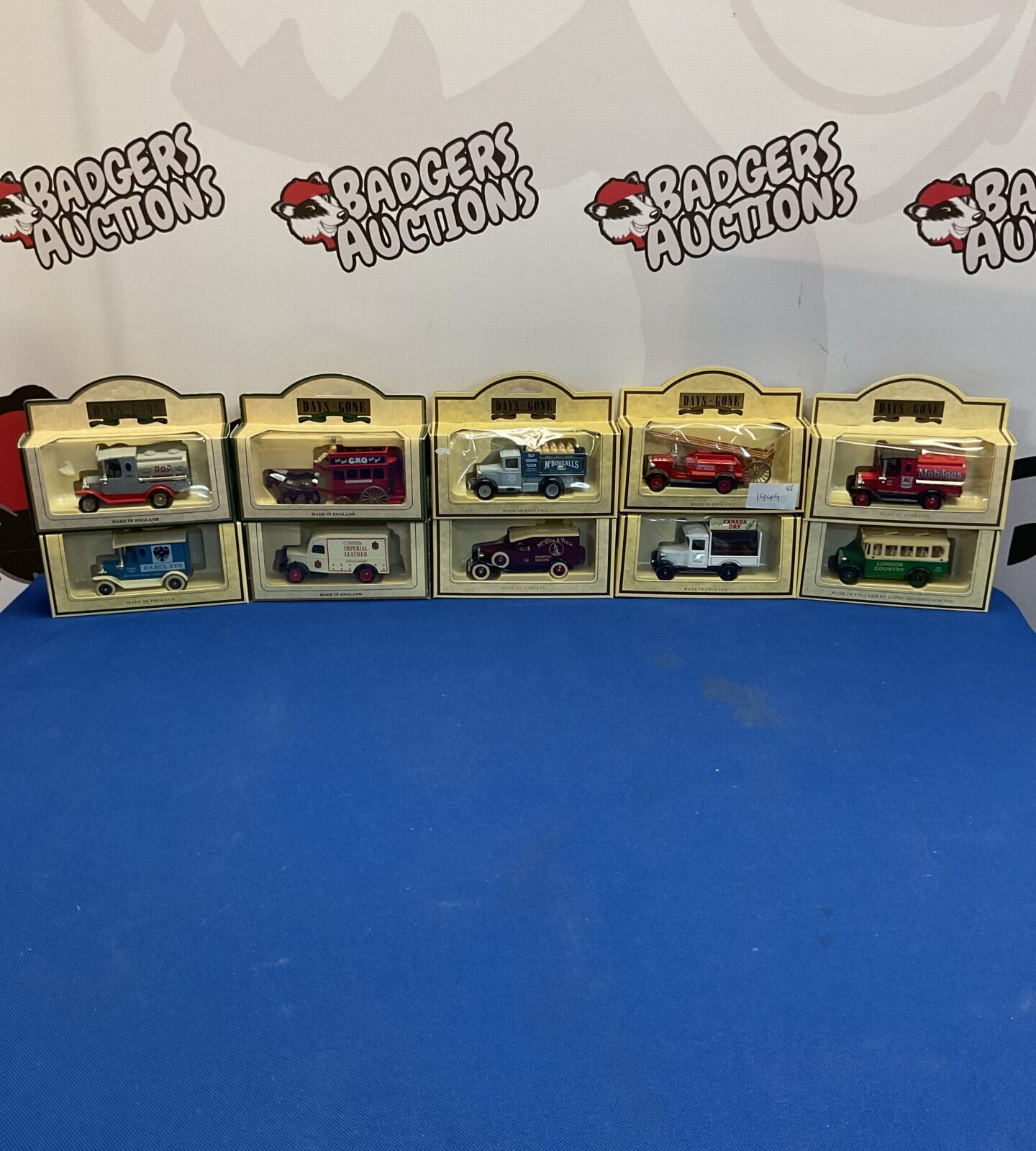Selection of boxed days gone diecast models