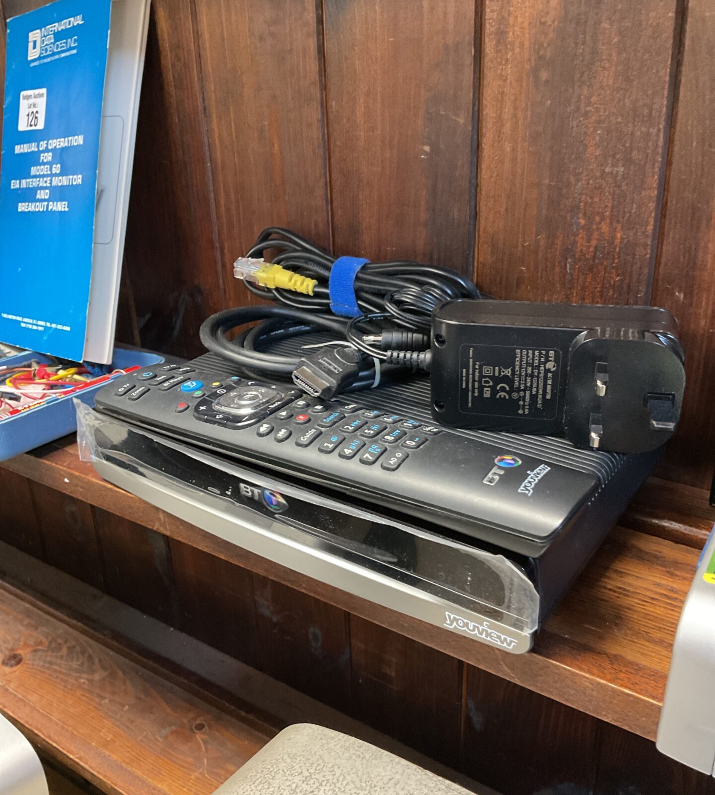 Bt youview tv box with remote