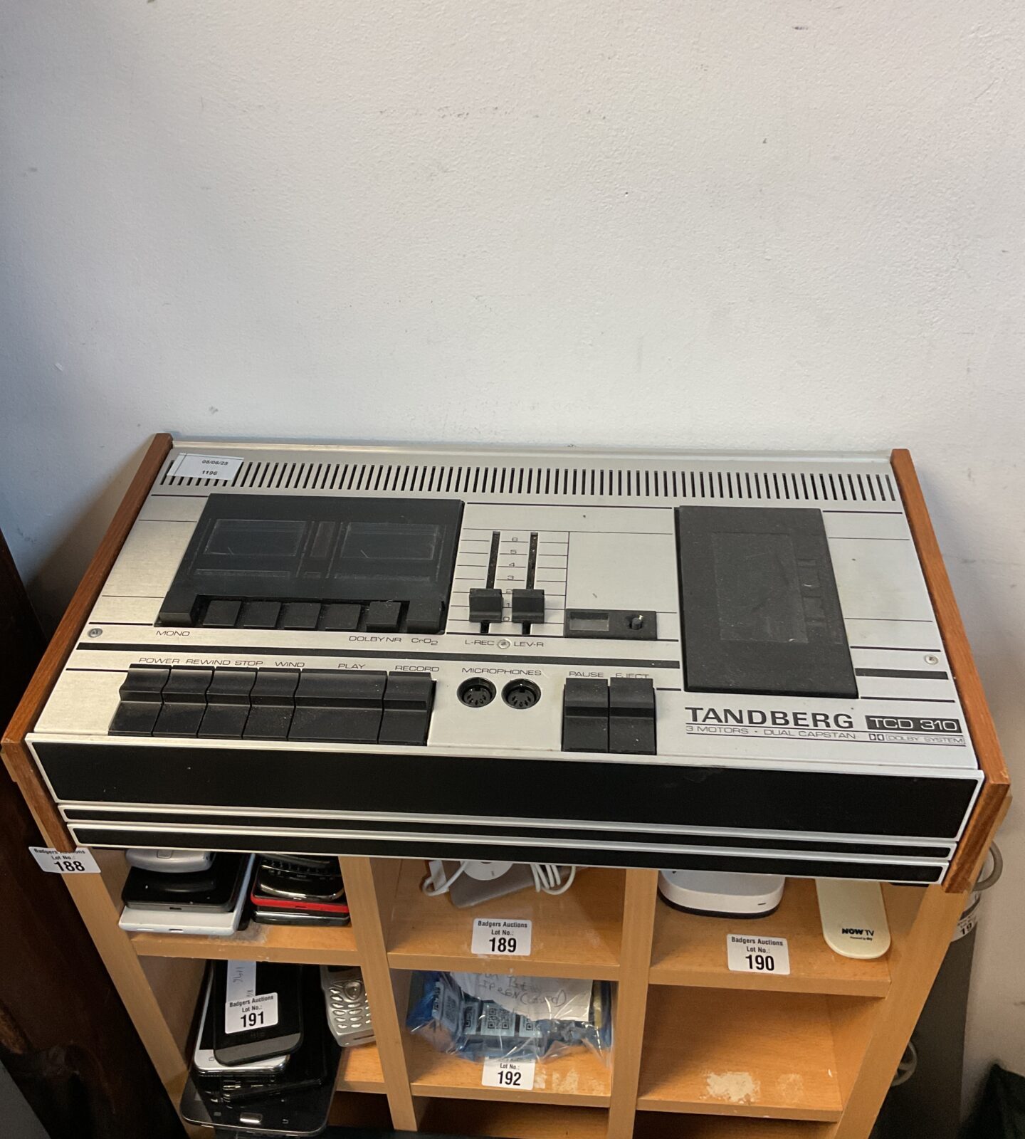 Tandberg tcd-310 cassette recorder