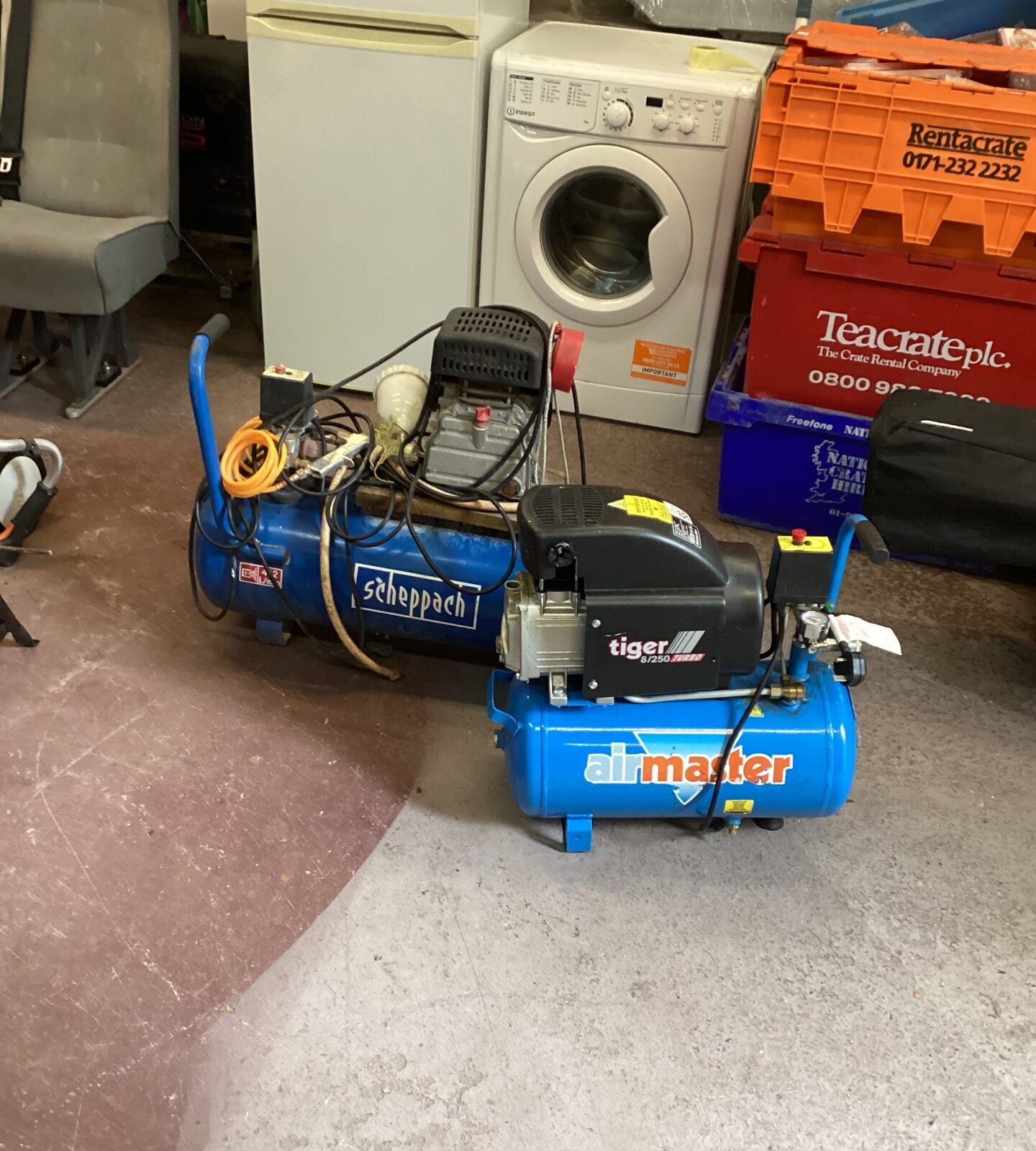 Two Compressors inc Scheppach