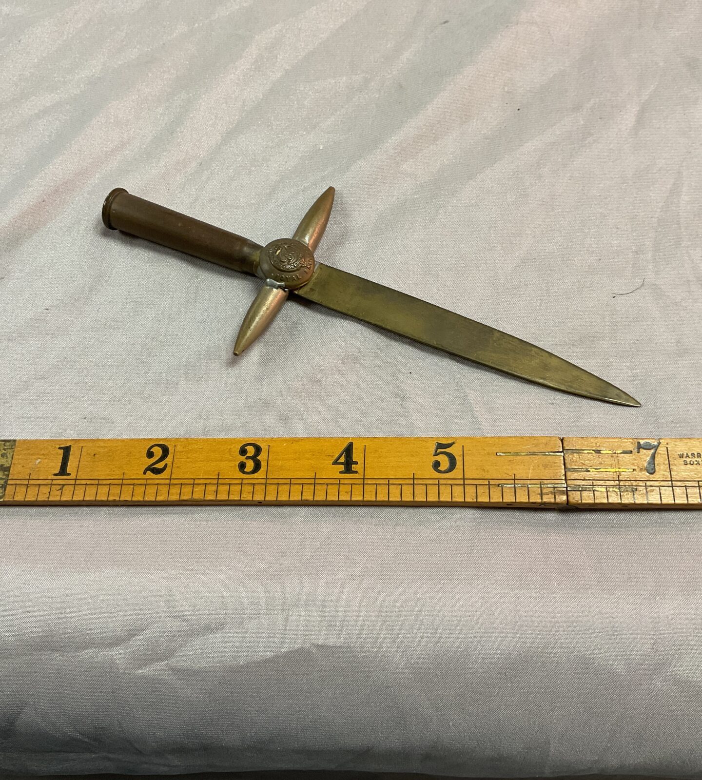 W.W.2. Trench Art Letter opener
