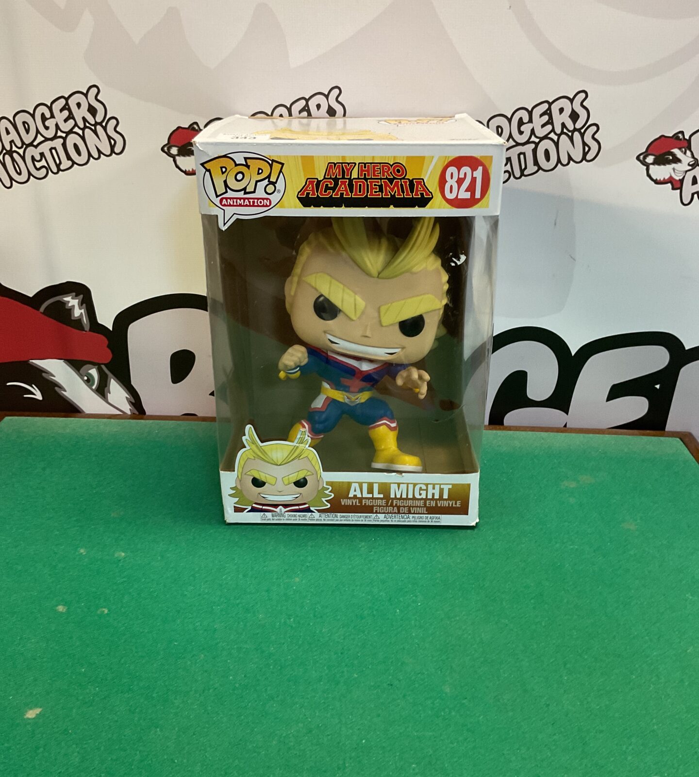 Large boxed all mighty funko pop