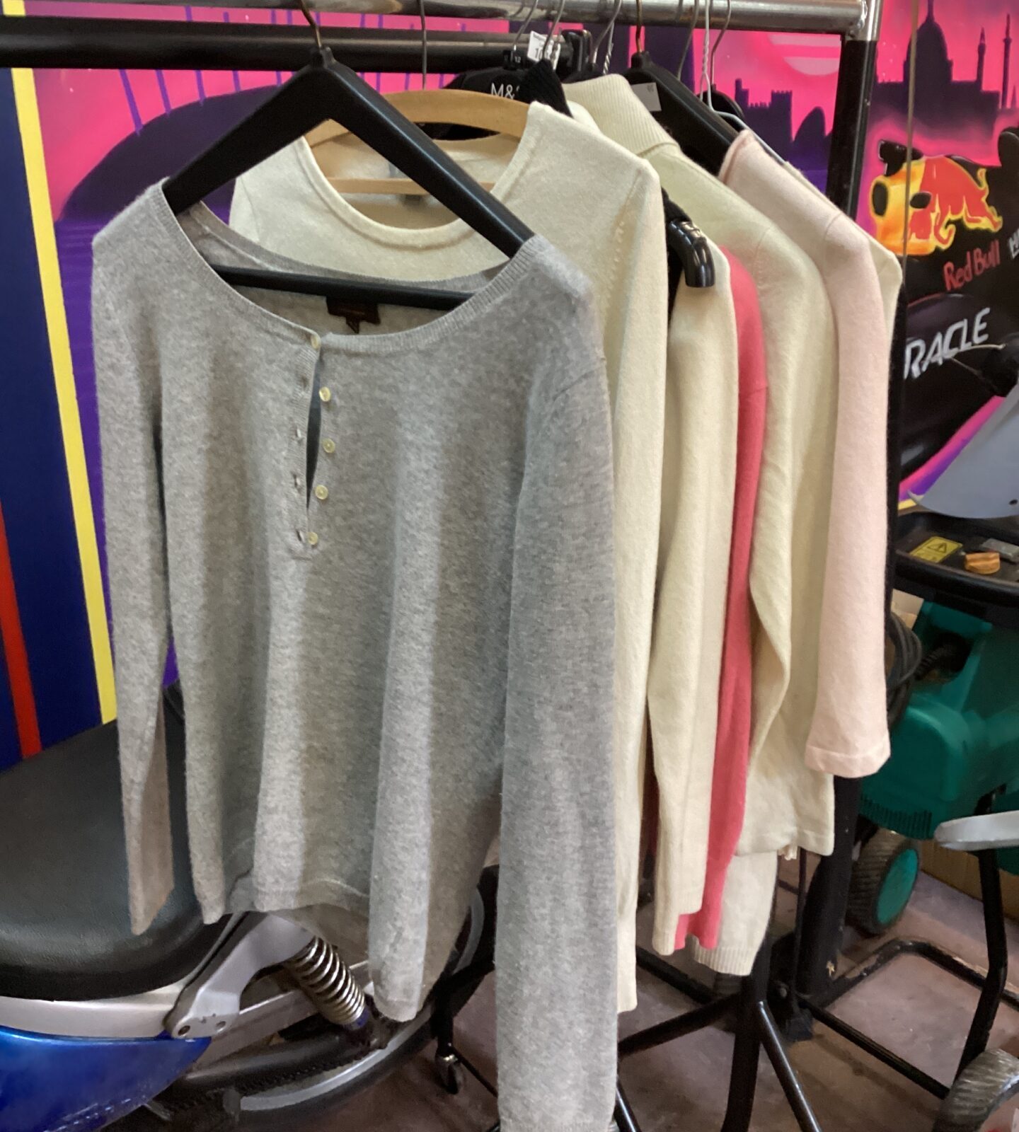 Selection of ladies wool jumpers