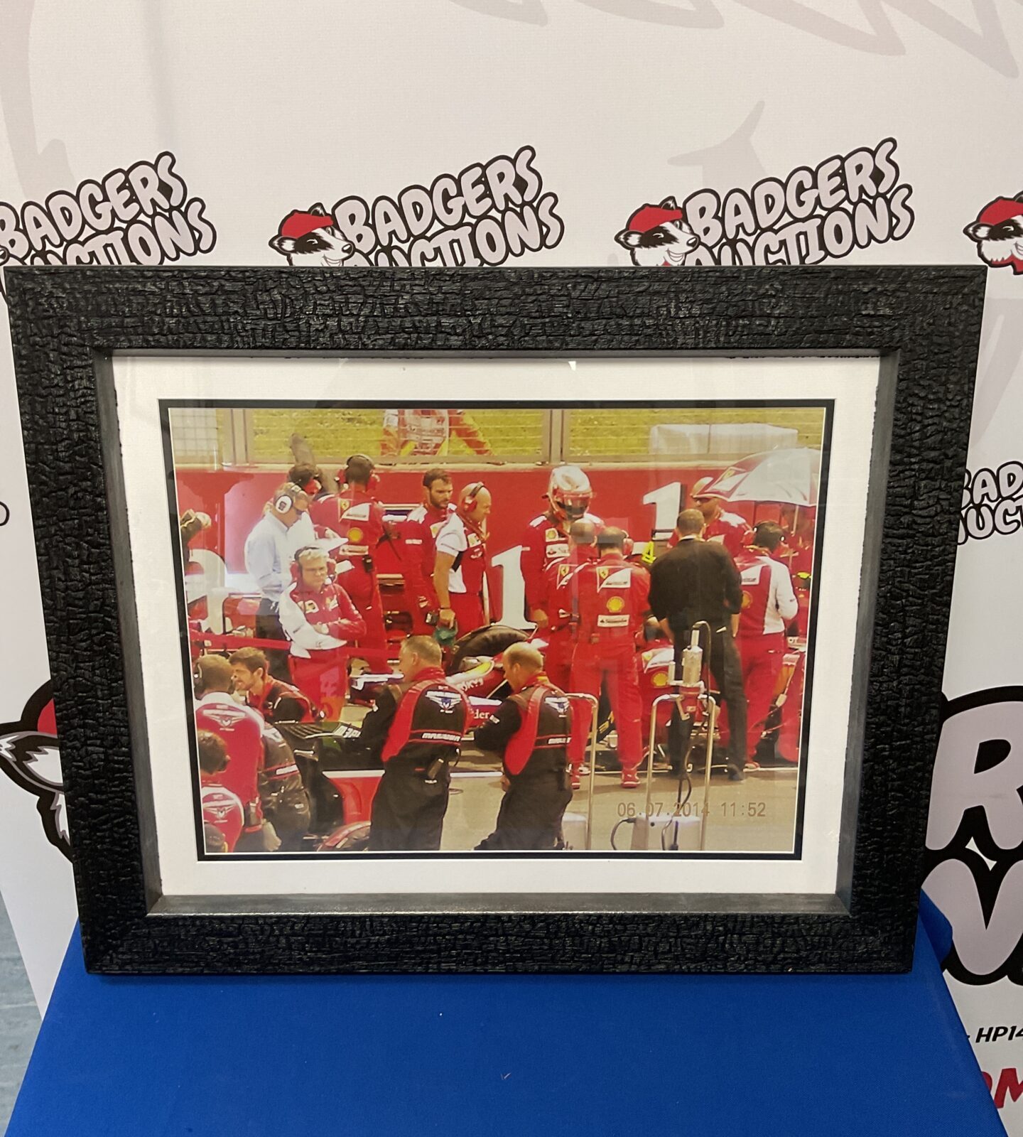 Ferrari formula one photo print