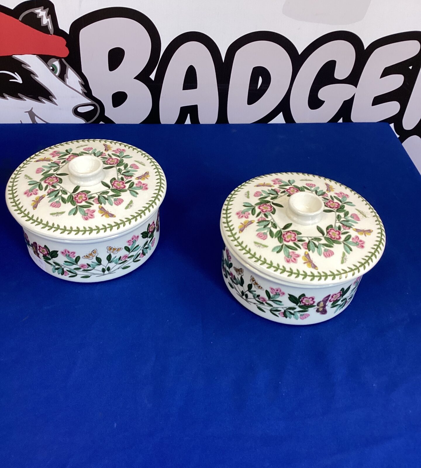 Two Portmeirion Casserole Dishes