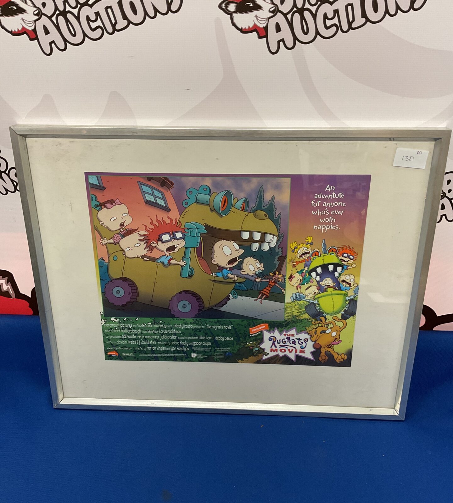 the rugrats movie cinema lobby card poster
