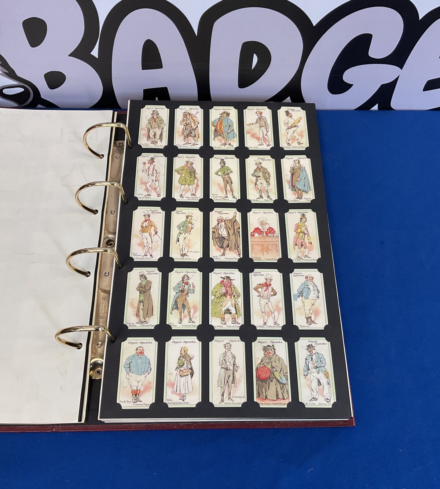 Card collectors society album with over 700 cigarette cards - Image 2