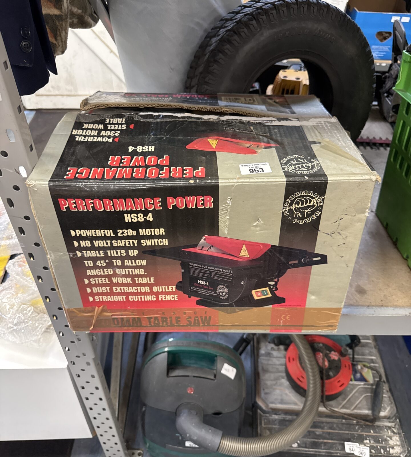 Performance power 200mm table saw