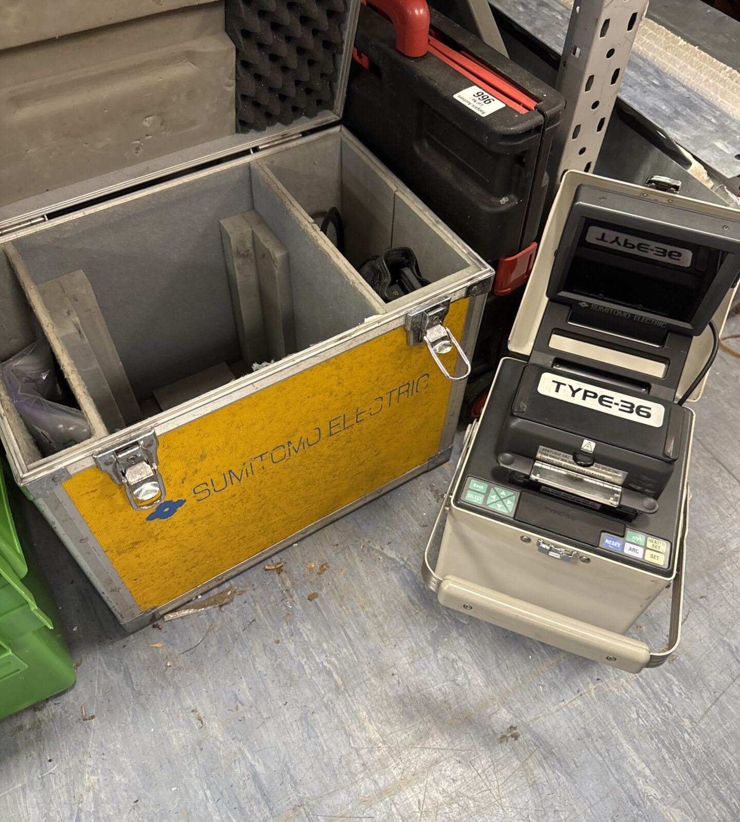 sumitomo electrics type 36 Fibre cable splicer- untested