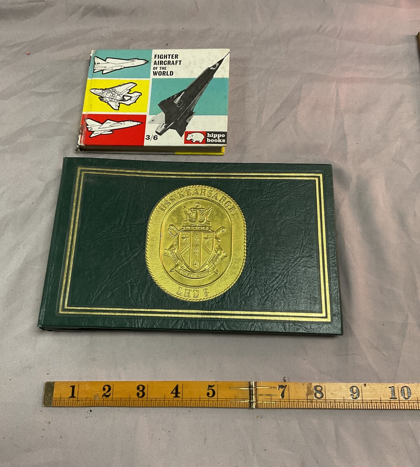 Uss Kearsarge Lhd3 Photograph book with military photos and Aircraft book