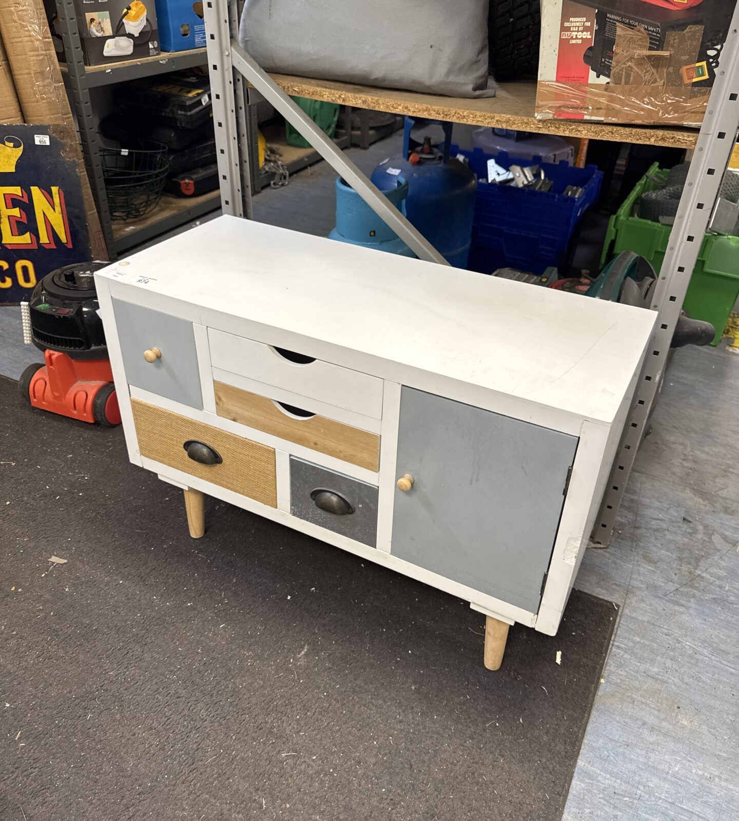 Small cupboard drawer unit 32” length