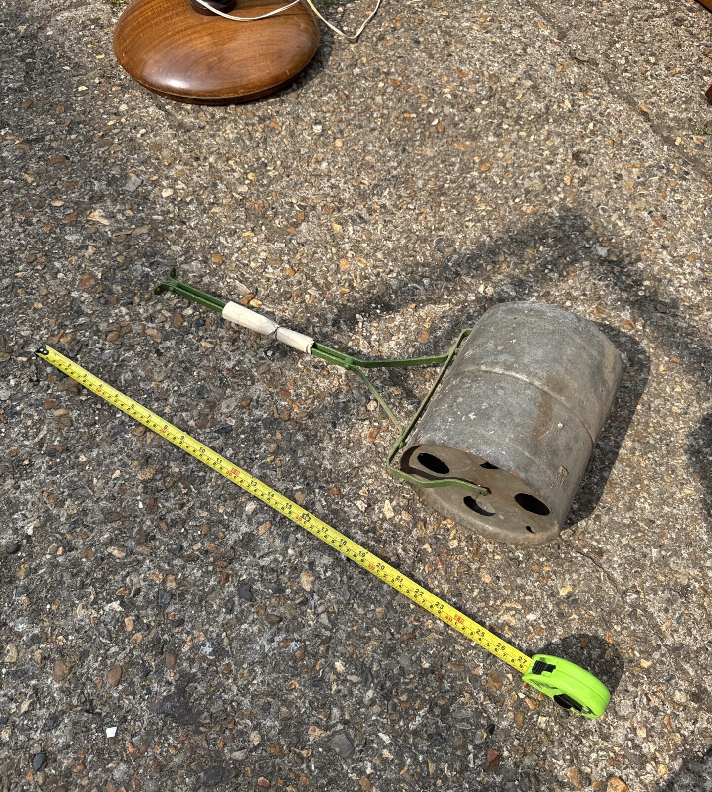 Very small garden roller