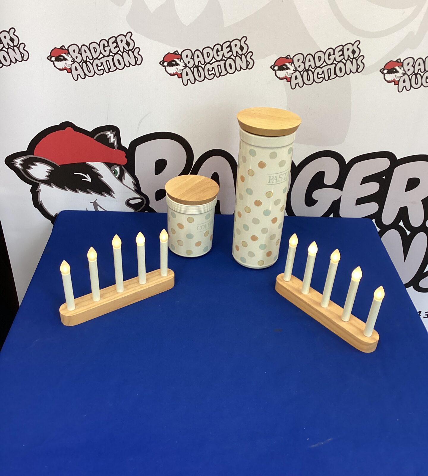 Kitchencraft Storage Jars and candle sets