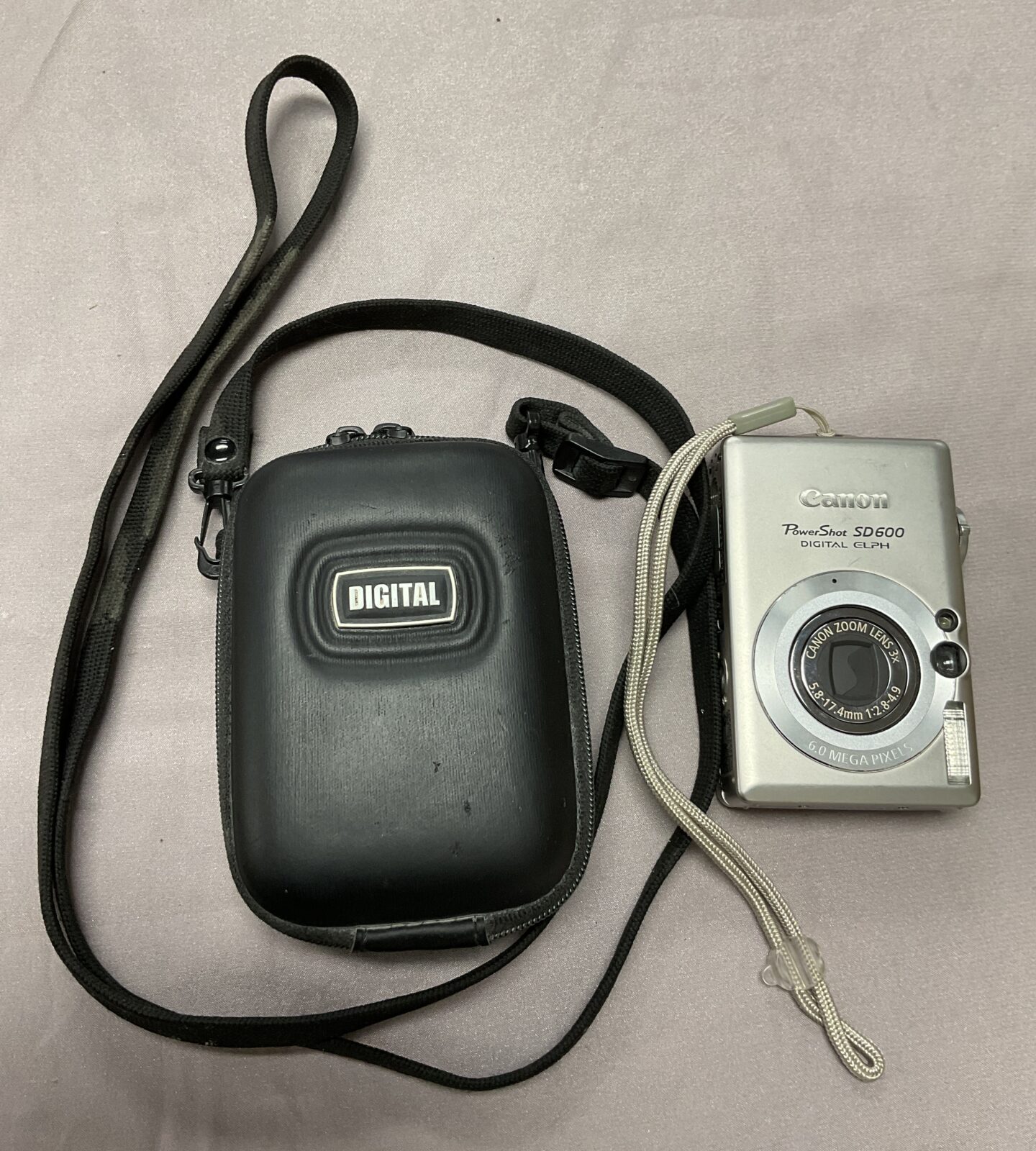 Canon Sd600 shot digital camera