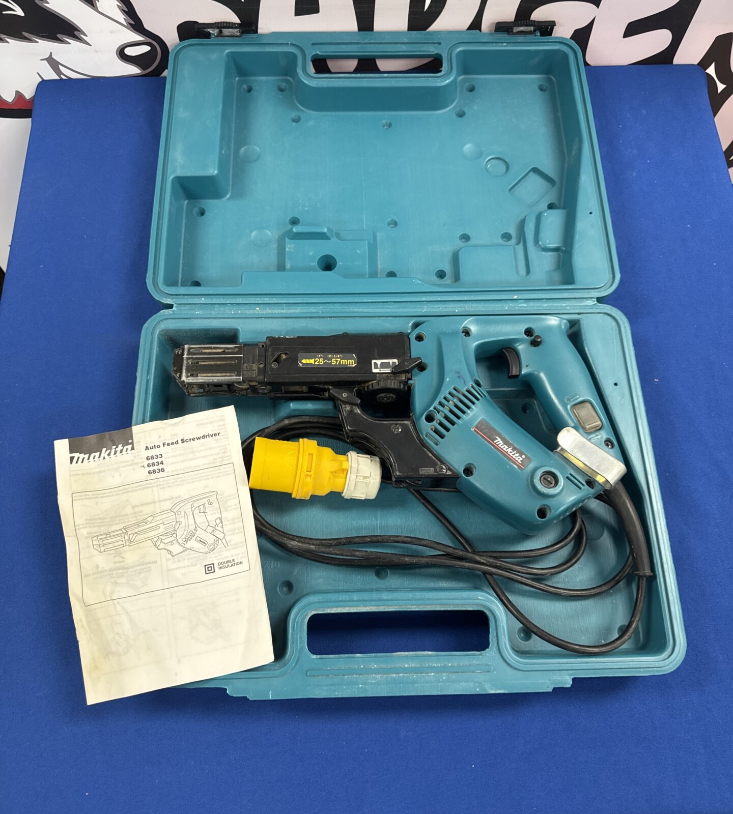 110v Makita auto feed screwdriver - untested