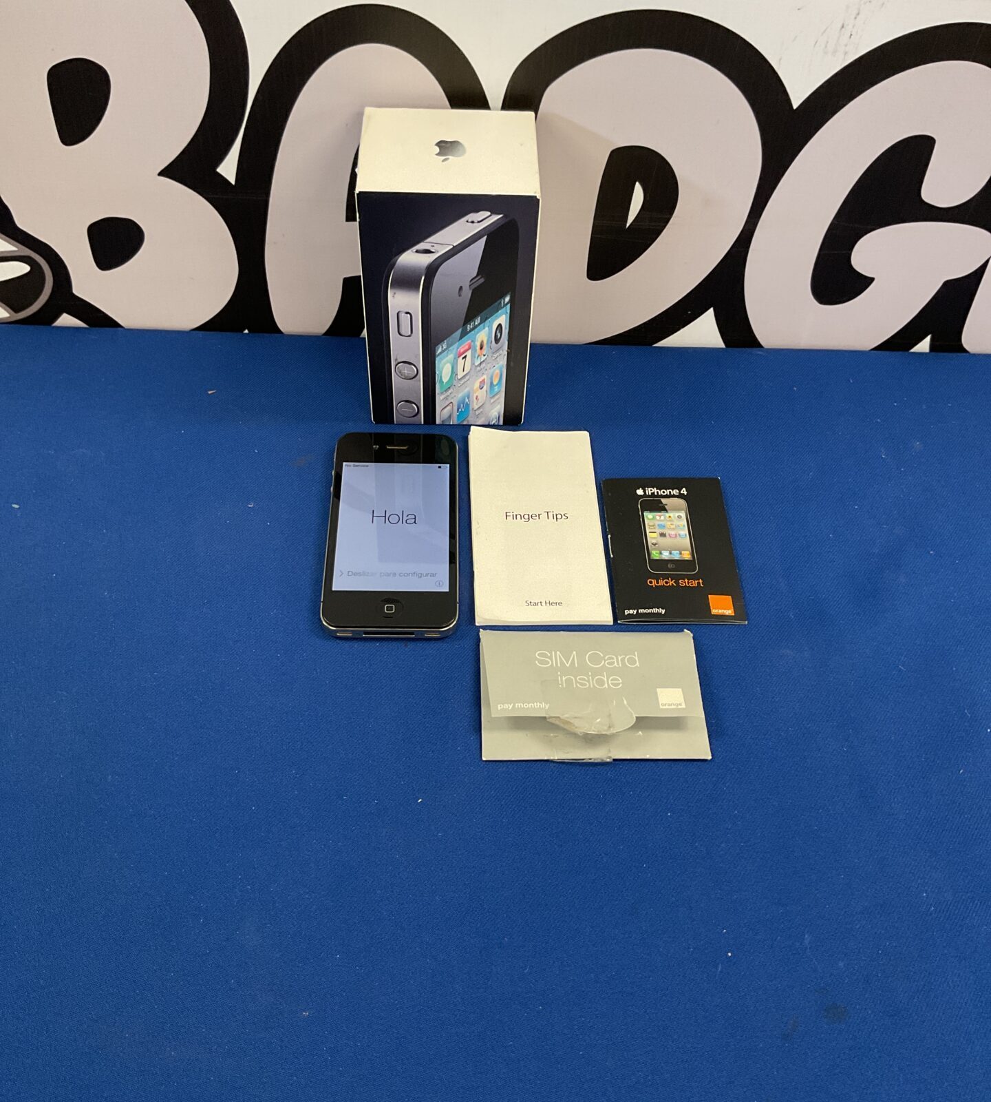 Iphone 4 black boxed working