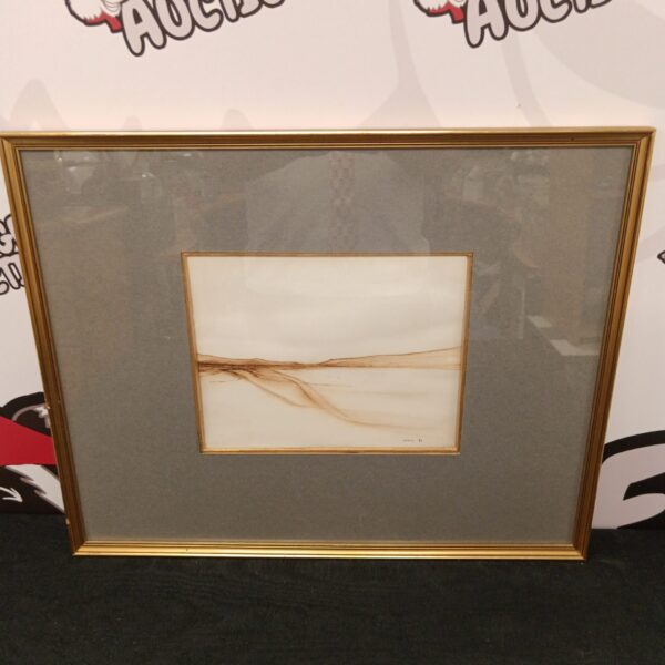 Original Surrealist landscape artwork signed kools 80