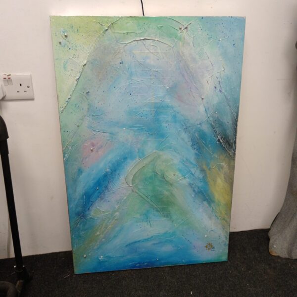 Original modern artwork signed RC 2021