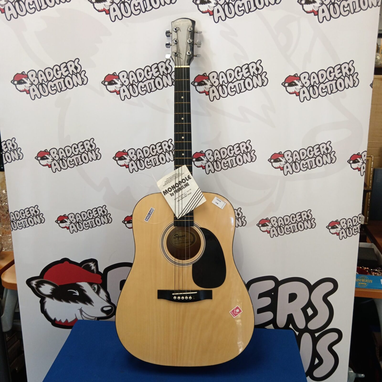 Squire by fender acoustic guitar