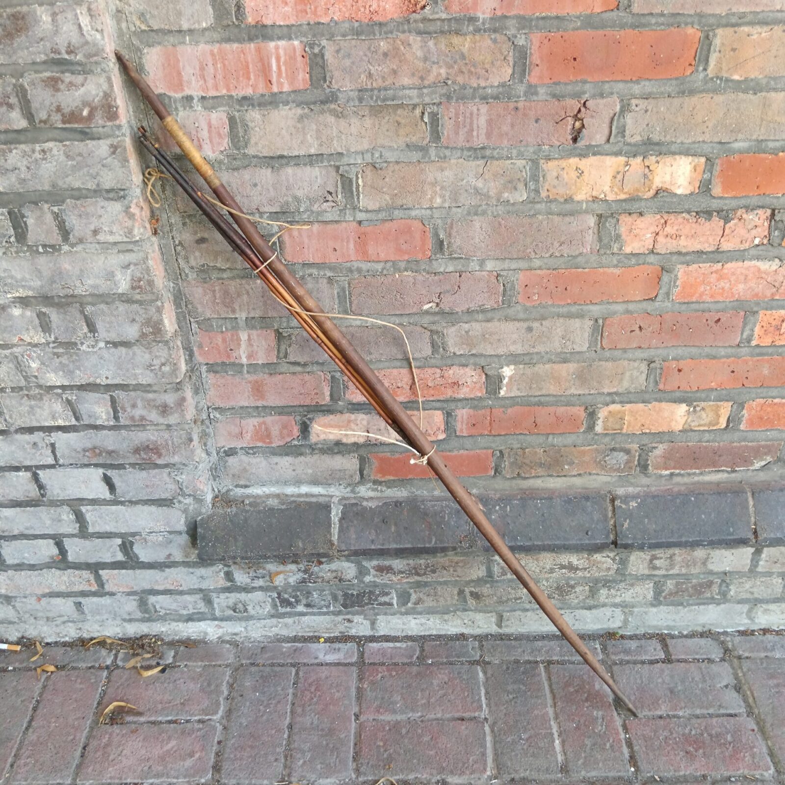 Antique tribal bow & arrows