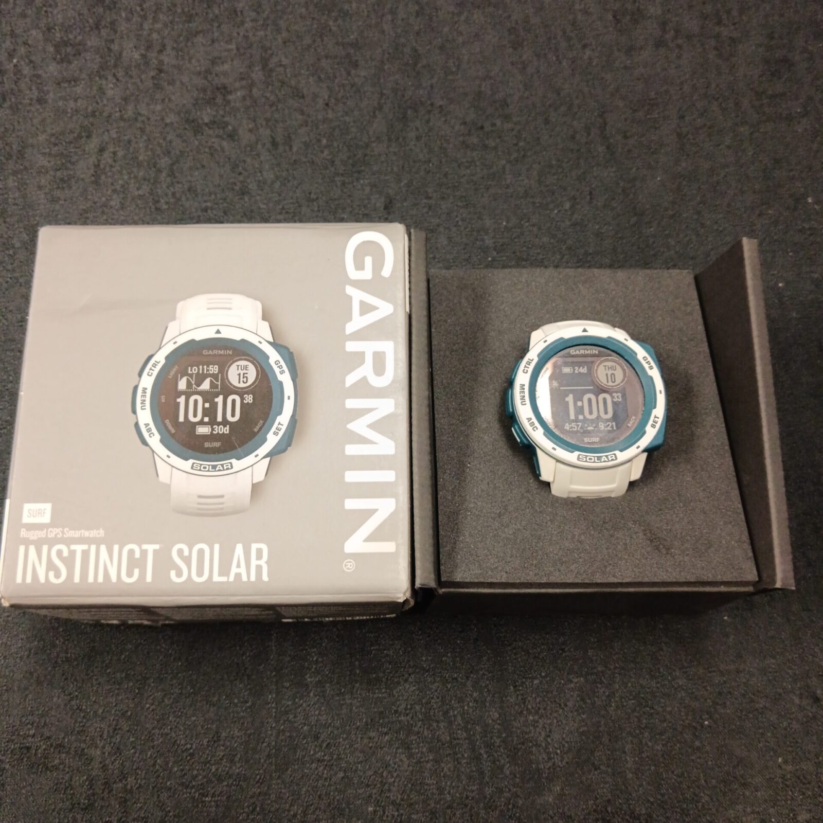 Garmin instinct solar gents watch working