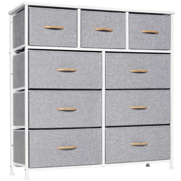 Lyncohome snow grey drawer unit new in box