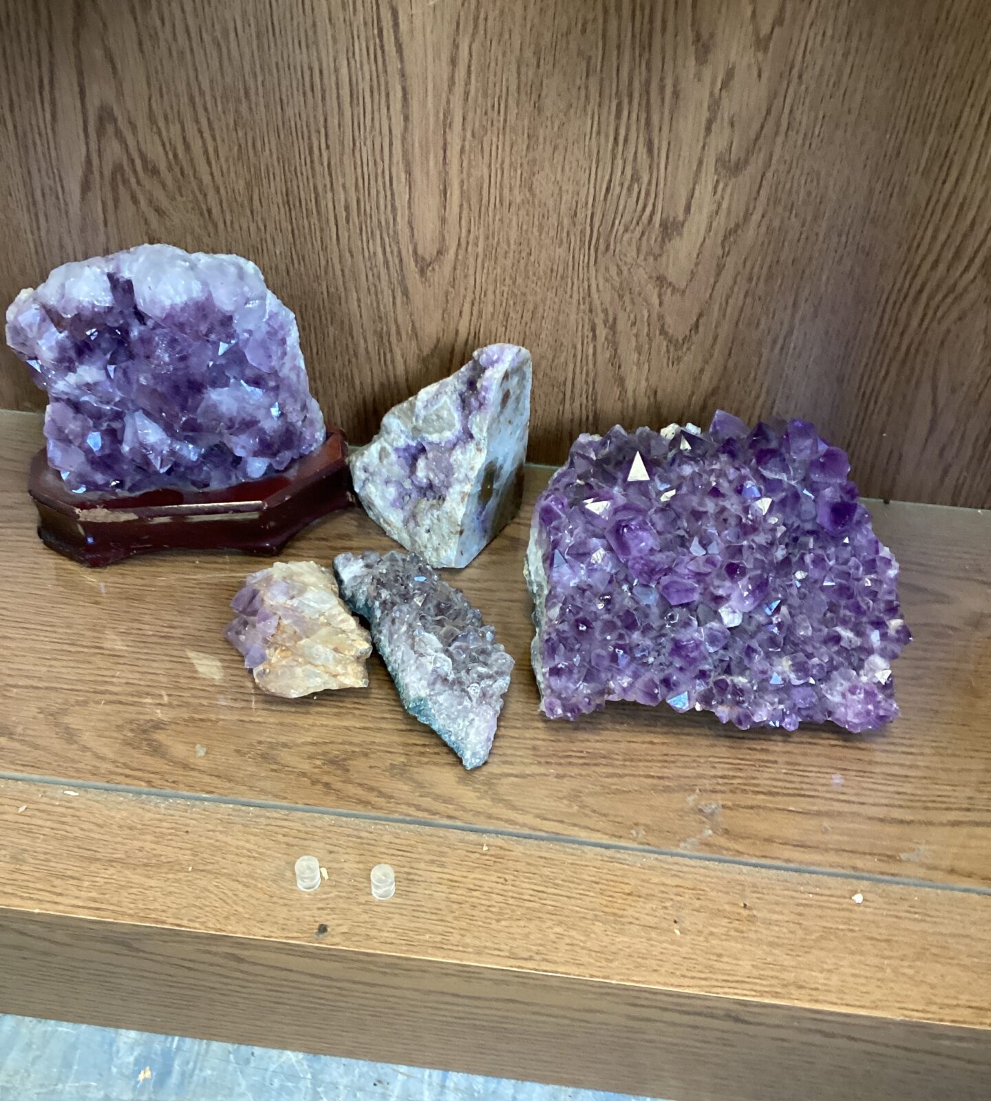 Collection of Amethyst and crystals