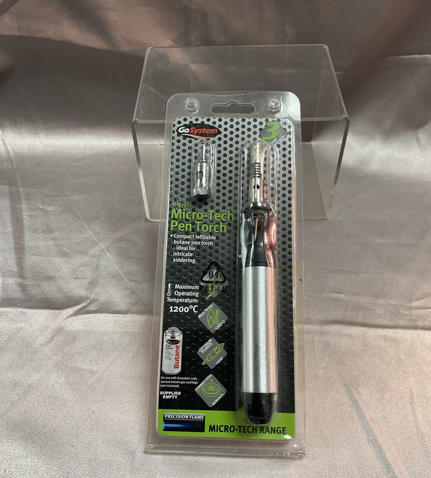 New micro tech pen torch butane soldering iron