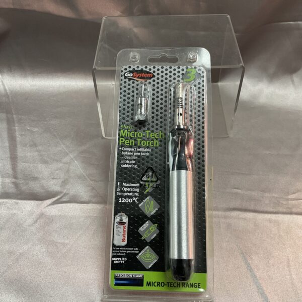 New micro tech pen torch butane soldering iron