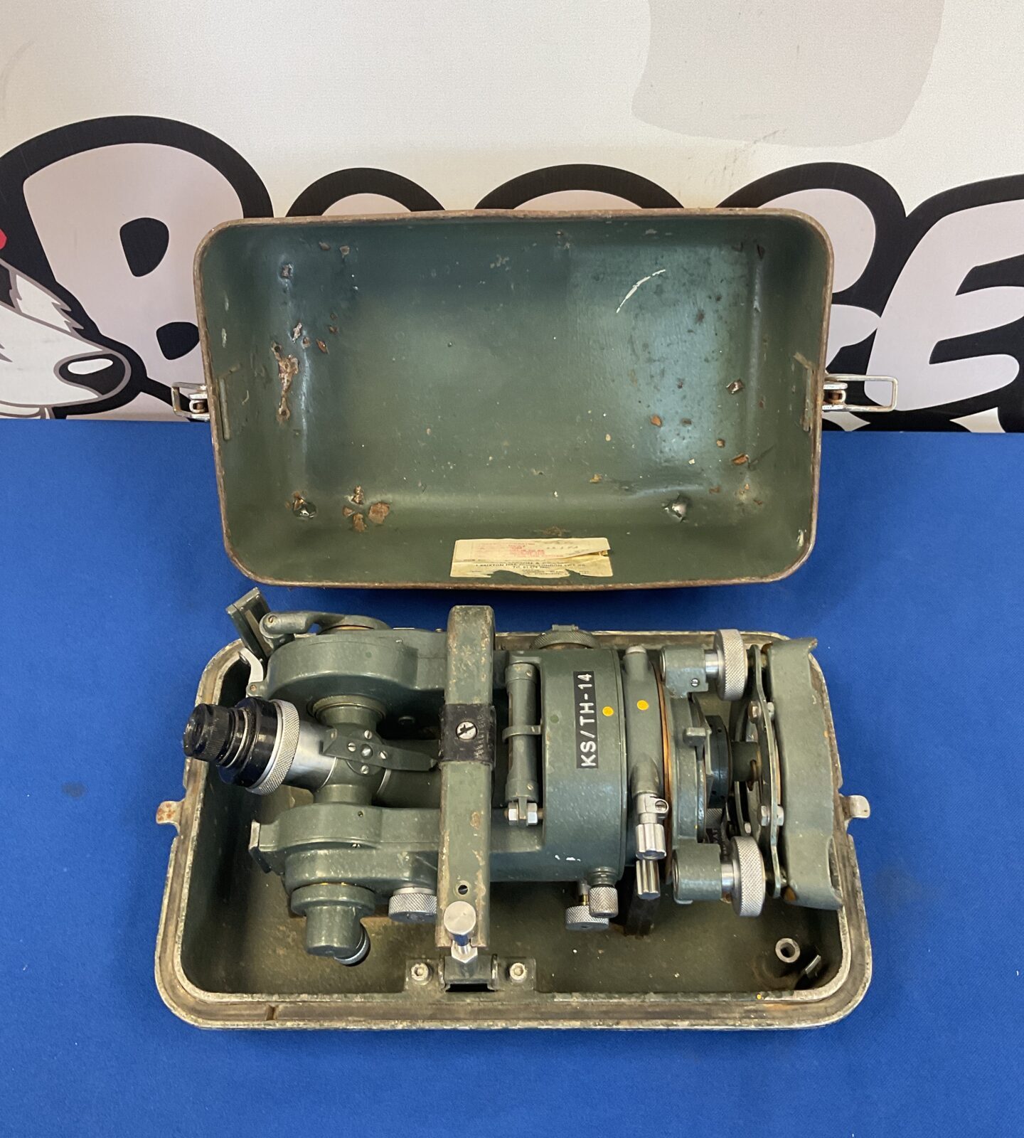 Hilger & watts surveyors theodolite in case