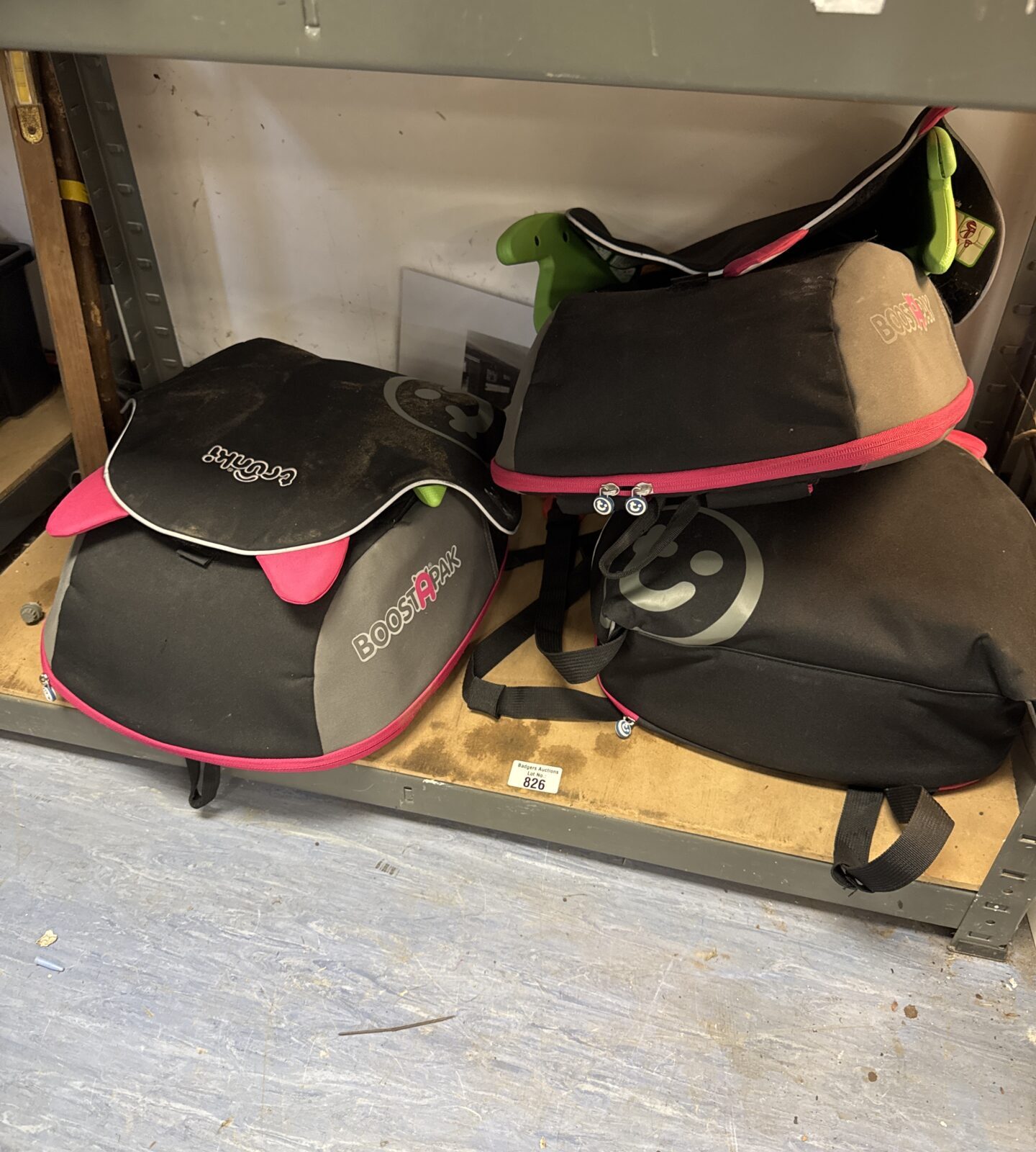 Three trunki boostapak car booster seats