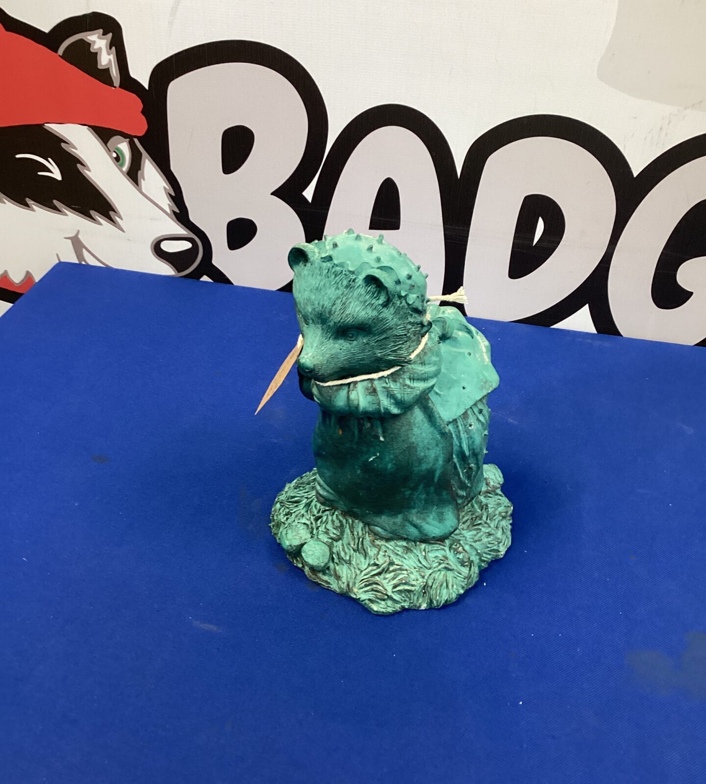 Mrs Tiggywinkle garden Ornament