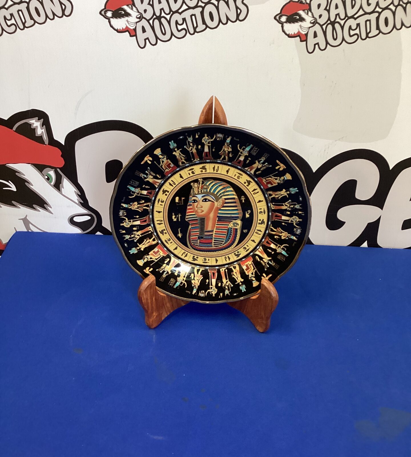 Tutankarmun Wall hanging plate