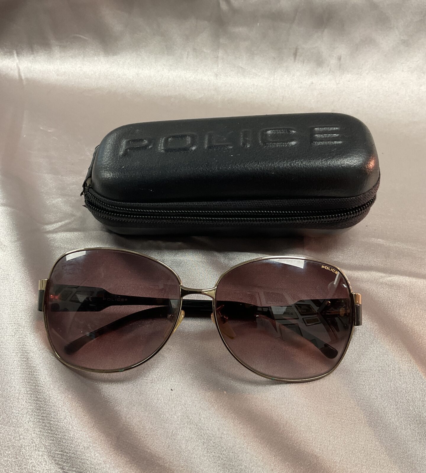 Pair of police sunglasses