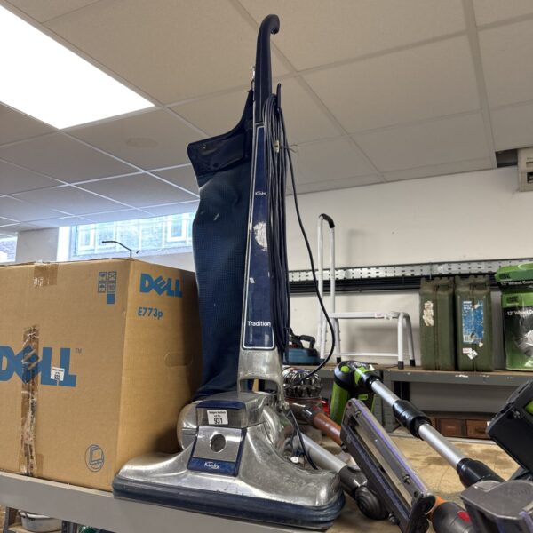 Kirby tradition hoover with box of accessories