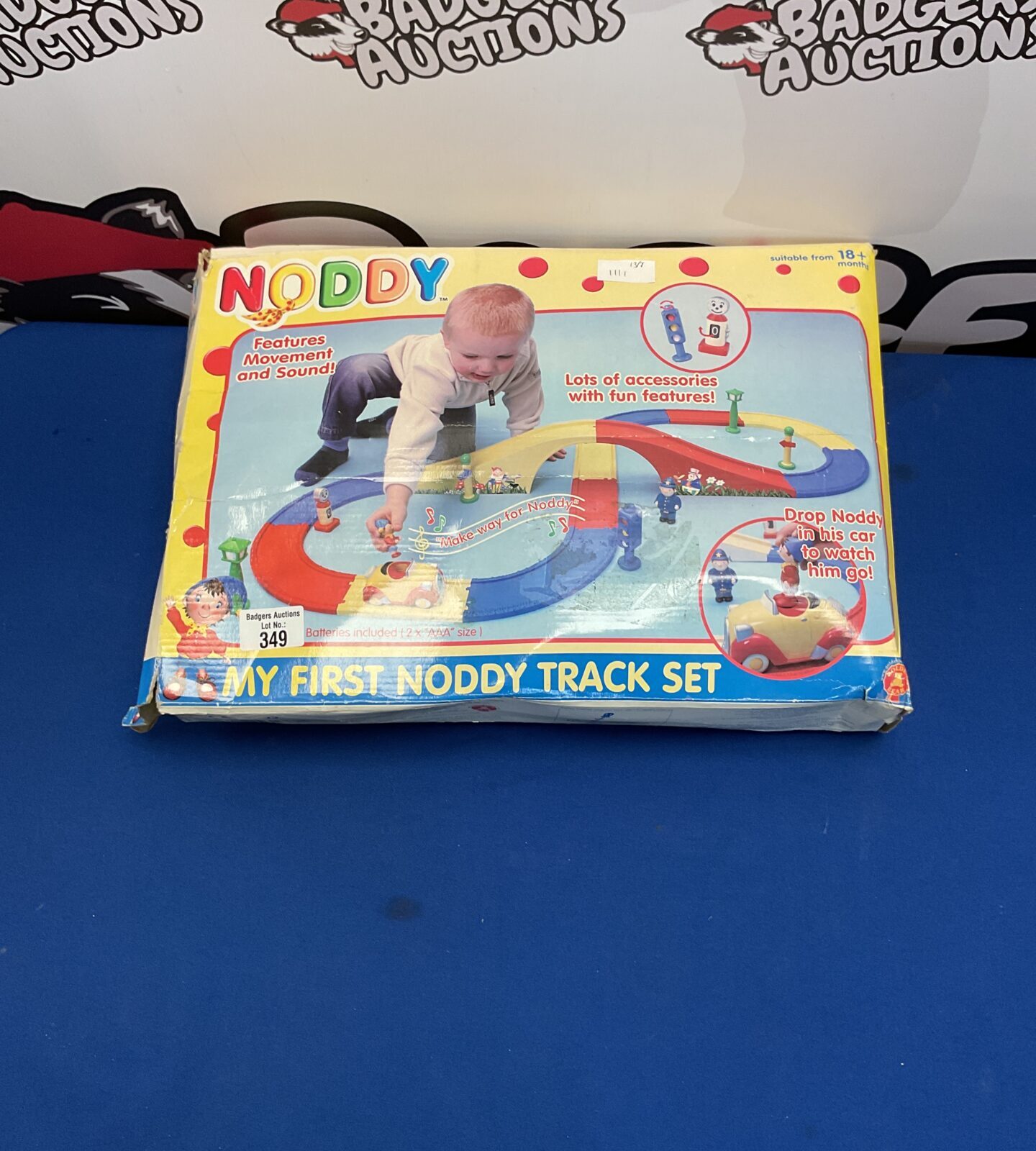 Vintage my first noddy track set