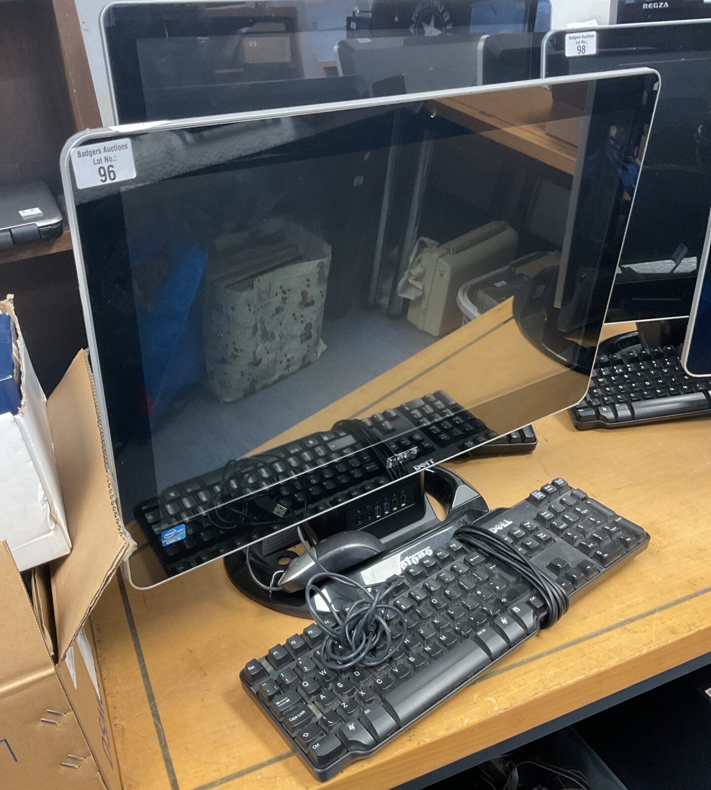 Stone I3 all in one computers with keyboards & mice with fresh installs