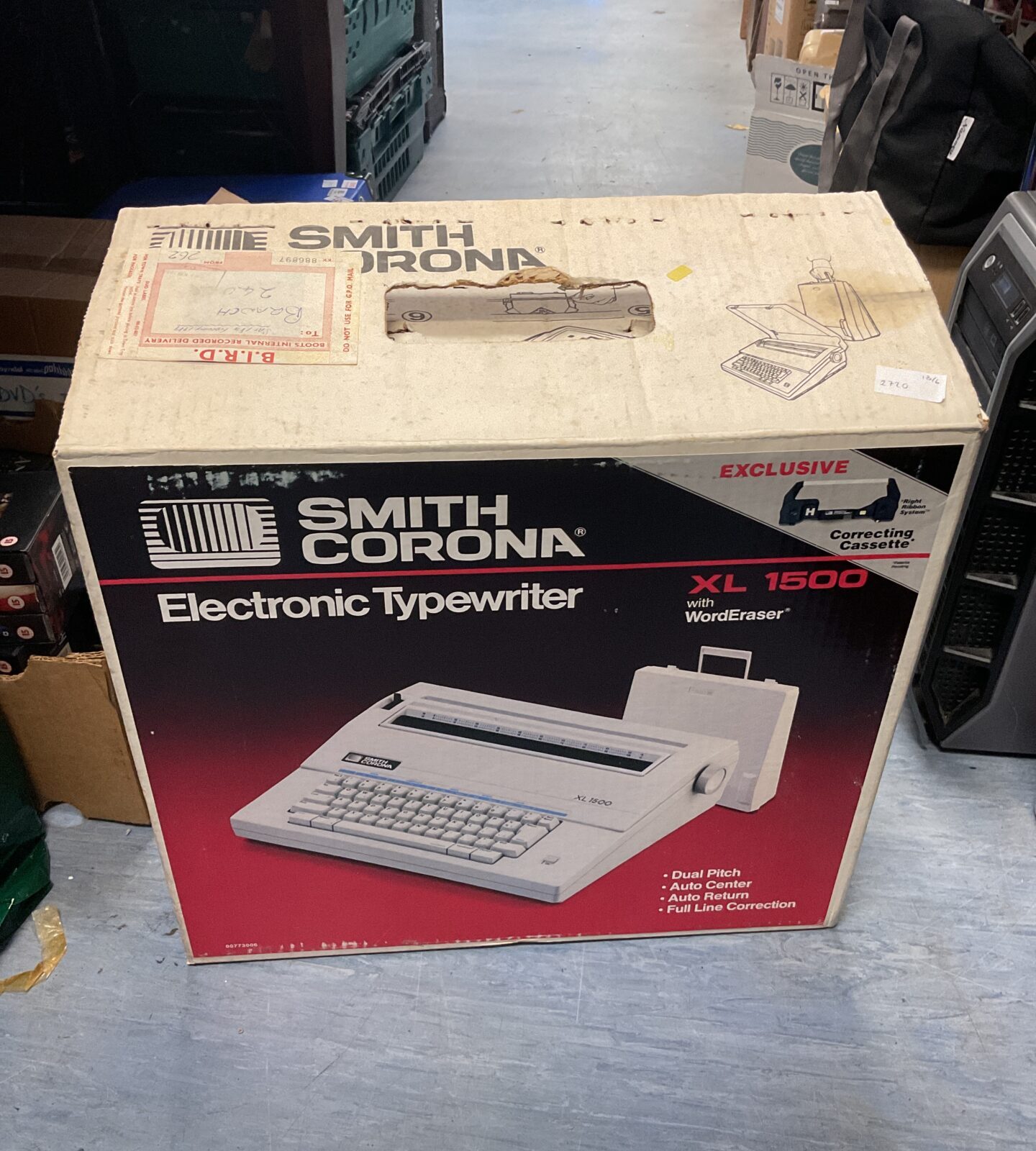 Smith corona xl 1500 electric typewriter
