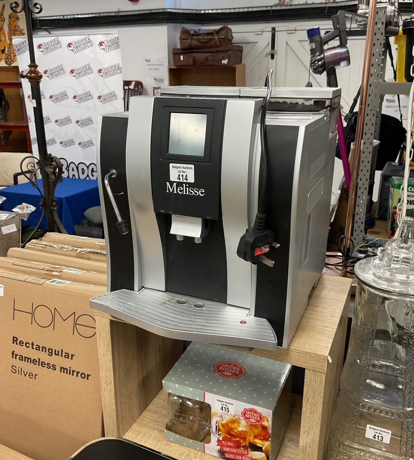 Melisse grand cema coffee machine