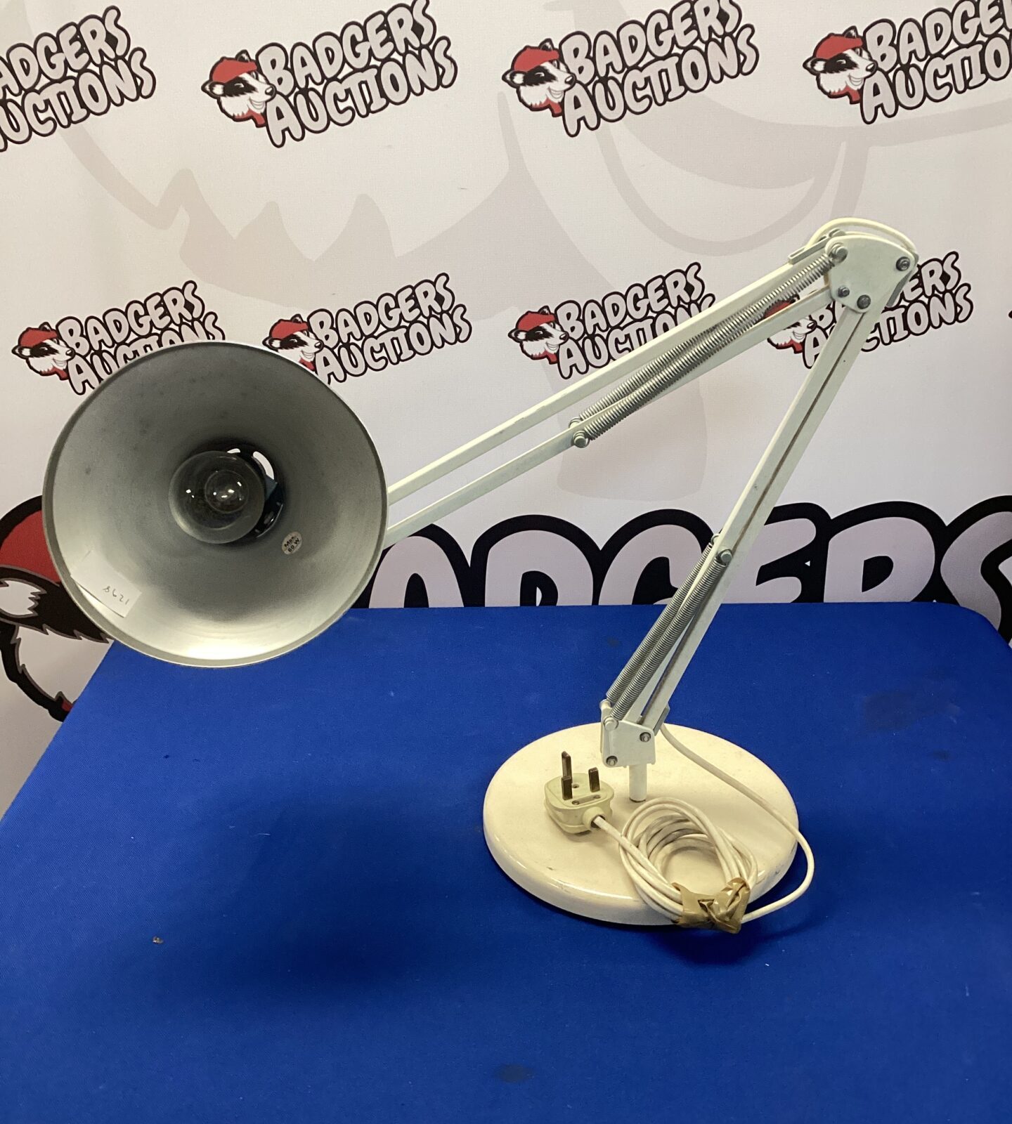 Angle poise style lamp