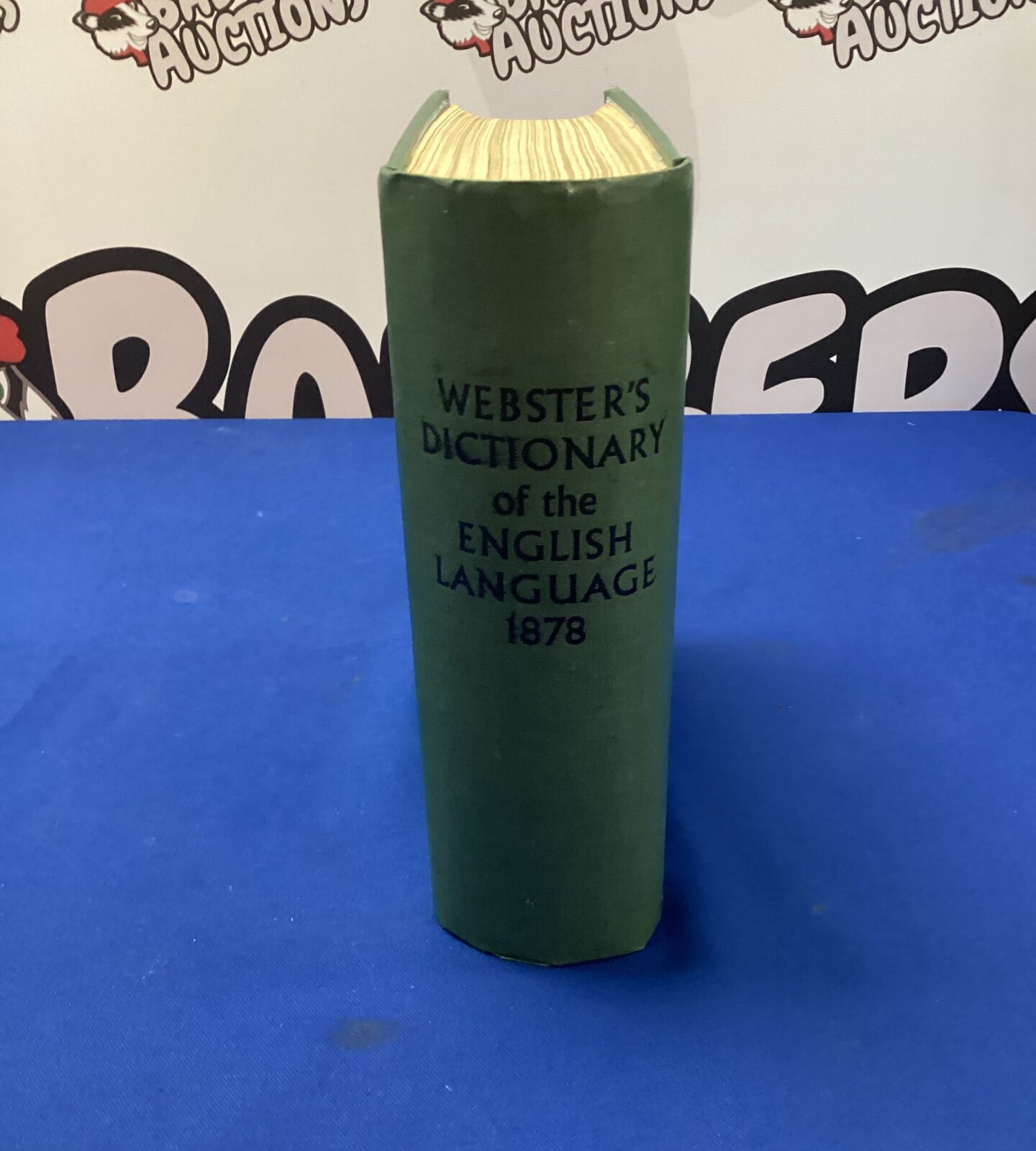 Antique copy of webster’s dictionary of the English language 1878